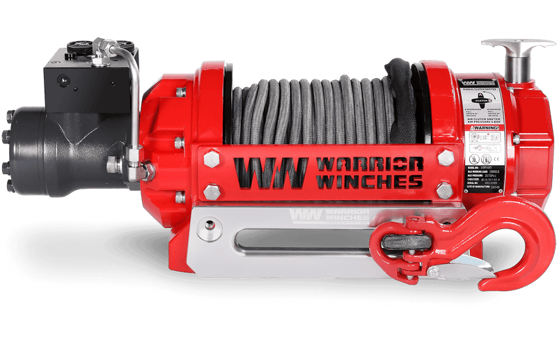 Load image into Gallery viewer, RV10 10,000lb (4.5 Ton) Industrial Hydraulic Winch - Synthetic Rope
