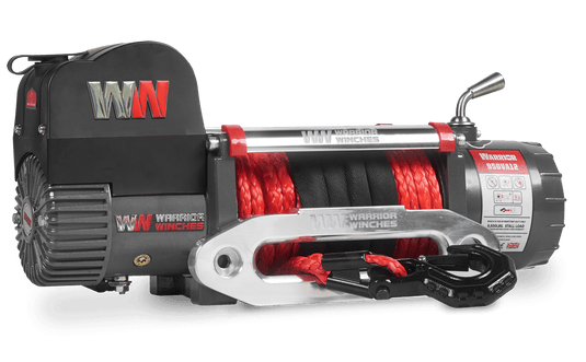 Samurai 12,500lb 12v Electric Winch - Synthetic Rope