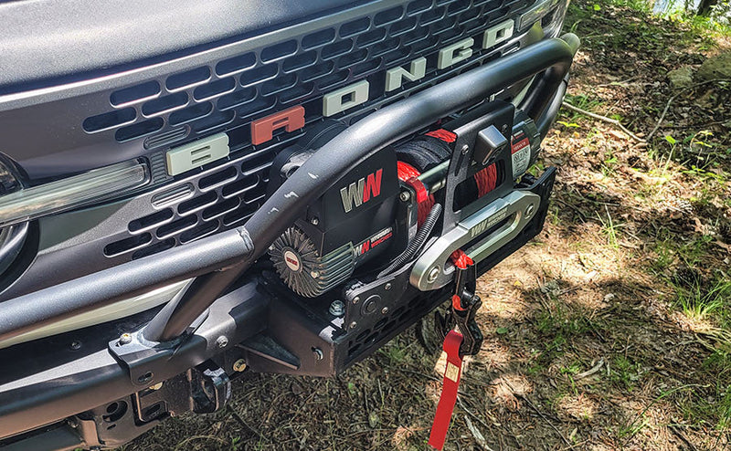 Load image into Gallery viewer, Samurai 12,500lb 12v Electric Winch - Synthetic Rope
