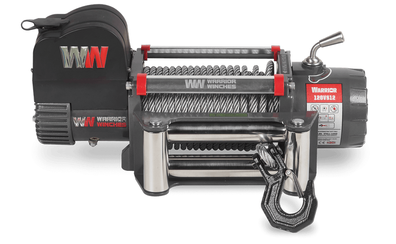Load image into Gallery viewer, Samurai 12,500lb 12v Electric Winch - Steel Rope
