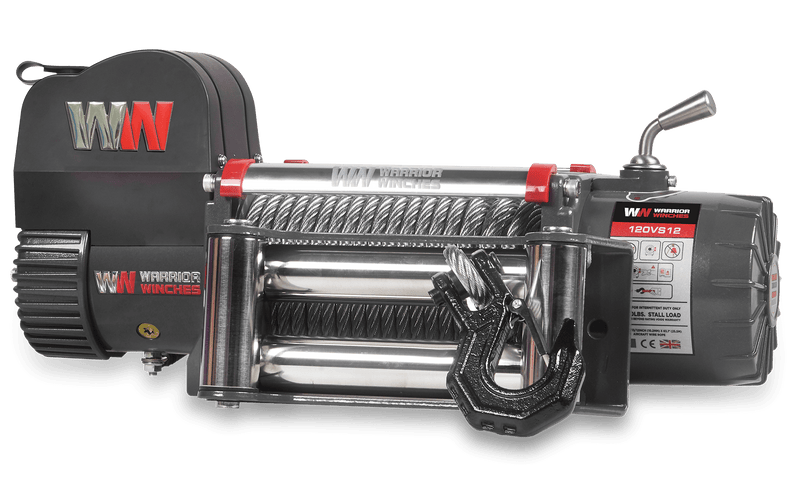 Load image into Gallery viewer, Samurai 12,500lb 12v Electric Winch - Steel Rope
