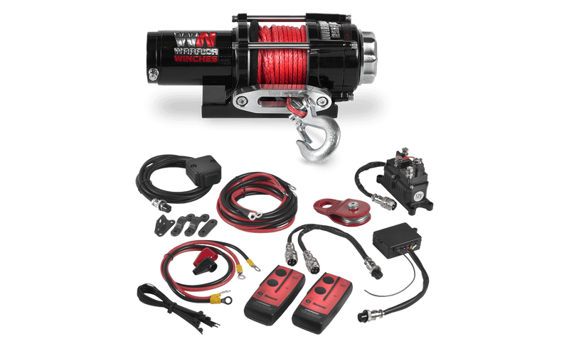 Load image into Gallery viewer, Ninja 2,500lb 12v Electric Winch - Synthetic Rope
