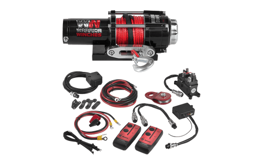 Ninja 3,500lb 12v Electric Winch - Synthetic Rope