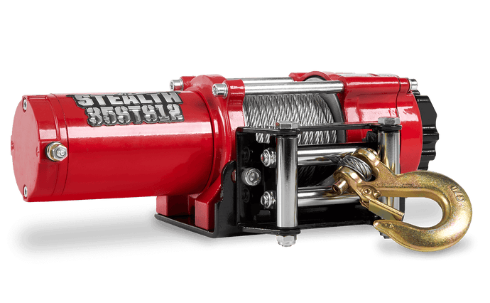 Stealth 3,500lb 12v Electric Winch - Steel Rope