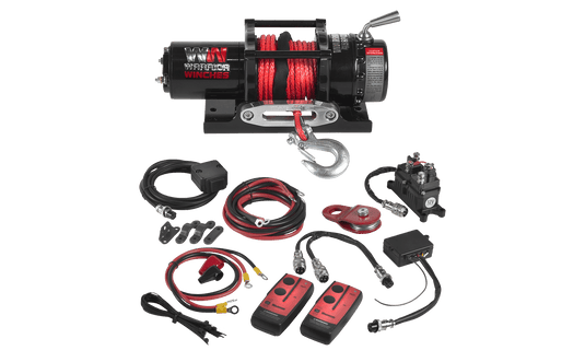 Ninja 4,500lb 12v Electric Winch - Synthetic Rope