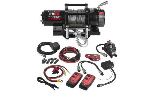 Ninja 4,500lb 12v Electric Winch - Steel Rope