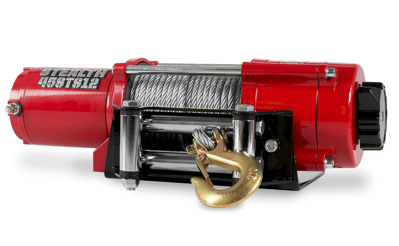 Load image into Gallery viewer, Stealth 4,500lb 12v Electric Winch - Steel Rope
