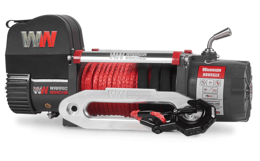 Samurai 8,000lb 12v Electric Winch - Synthetic Rope