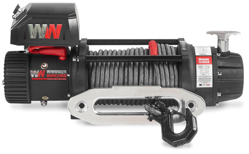 Load image into Gallery viewer, T1000 14,500lb Severe Duty 12v Electric Winch - Synthetic Rope
