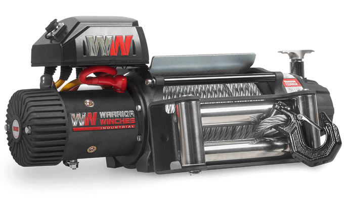 T1000 14,500lb Severe Duty 12v Electric Winch - Steel Rope
