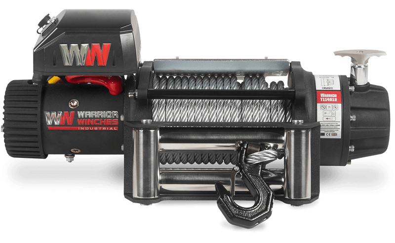 Load image into Gallery viewer, T1000 14,500lb Severe Duty 12v Electric Winch - Steel Rope
