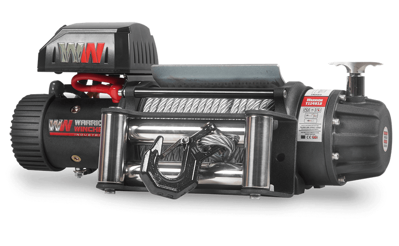 Load image into Gallery viewer, T1000 14,500lb Severe Duty 12v Electric Winch - Steel Rope
