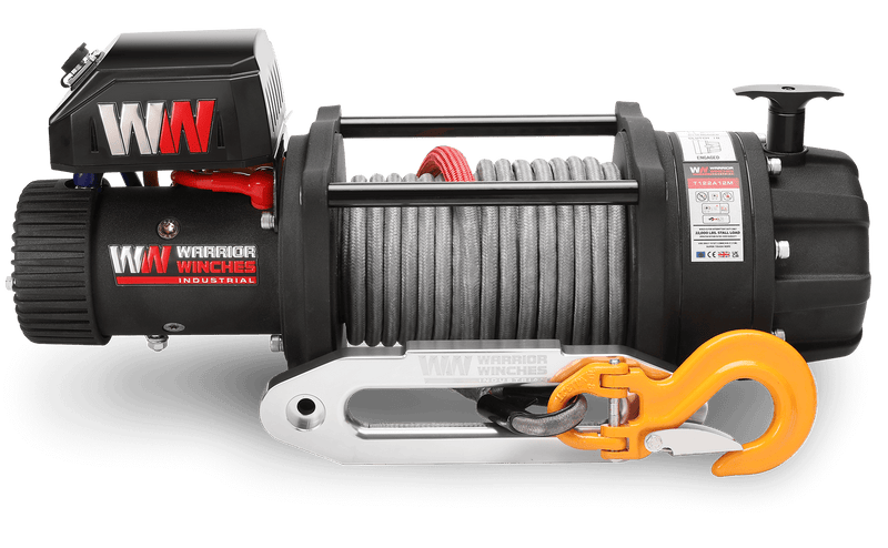 Load image into Gallery viewer, T1000 22,000lb Severe Duty 12v Electric Winch - Synthetic Rope

