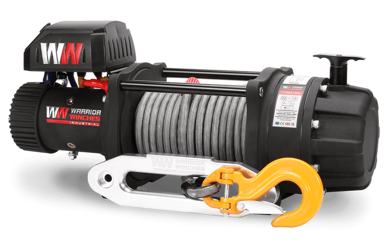 Load image into Gallery viewer, T1000 22,000lb Severe Duty 12v Electric Winch - Synthetic Rope
