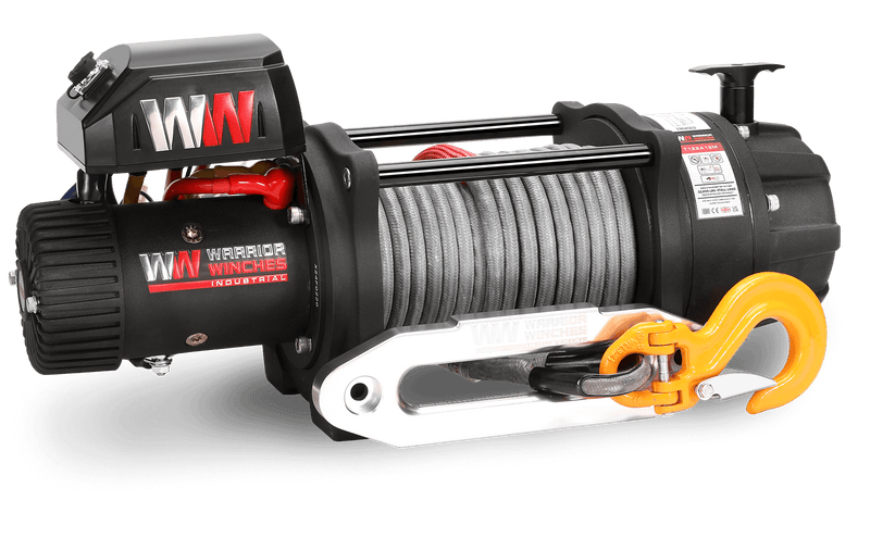 Load image into Gallery viewer, T1000 22,000lb Severe Duty 12v Electric Winch - Synthetic Rope
