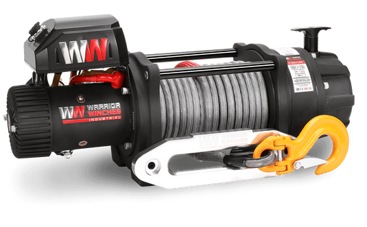 T1000 22,000lb Severe Duty 12v Electric Winch - Synthetic Rope