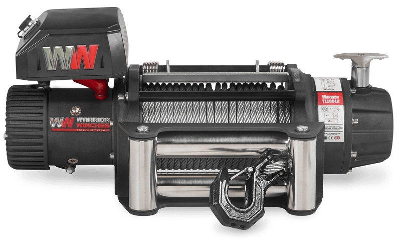 Load image into Gallery viewer, T1000 12,500lb Severe Duty 12v Electric Winch - Steel Rope

