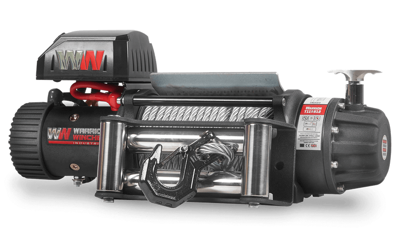 Load image into Gallery viewer, T1000 12,500lb Severe Duty 12v Electric Winch - Steel Rope
