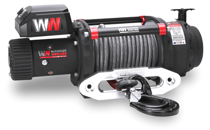 Load image into Gallery viewer, T1000 18,000lb Severe Duty 12v Electric Winch - Synthetic Rope
