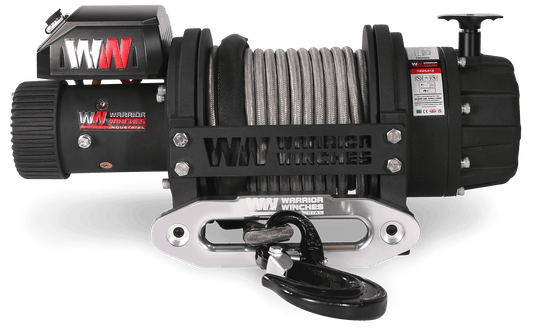 T1000 25,000lb Severe Duty 12v Electric Winch - Synthetic Rope