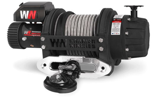 T1000 25,000lb Severe Duty 12v Electric Winch - Synthetic Rope
