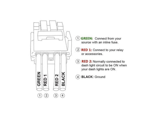 Small Style Toyota OEM Style "LED LIGHT BAR" Switch