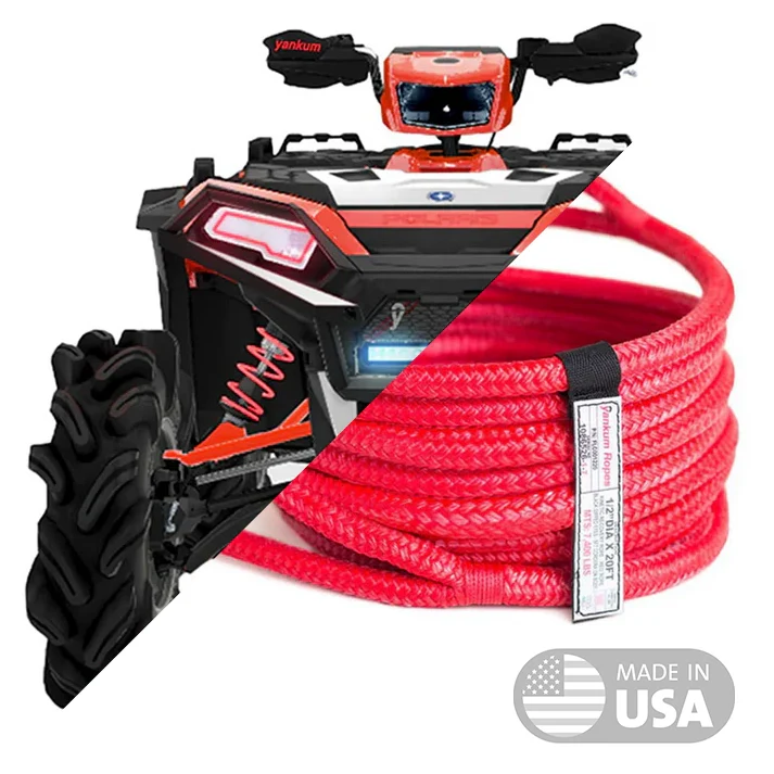 Yankum Ropes 1/2" Kinetic Recovery Rope "Racer"