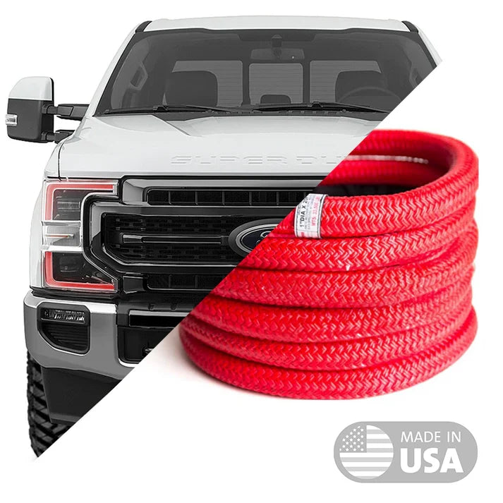 Load image into Gallery viewer, Yankum Ropes 1&quot; Kinetic Recovery Rope &quot;Rattler&quot;
