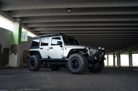 DV8 Offroad 2007-2018 Jeep Wrangler JK Full-Length Roof Rack