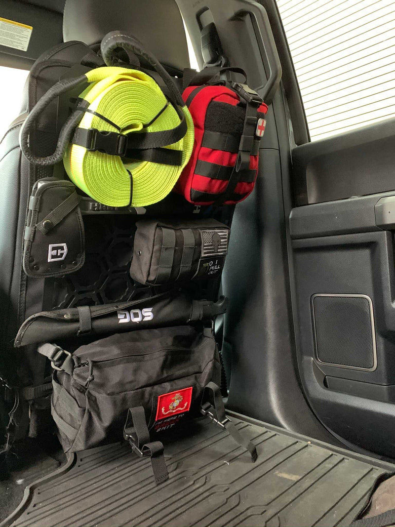 Load image into Gallery viewer, Off-Road Seat Back Panel Kit with Recovery Gear
