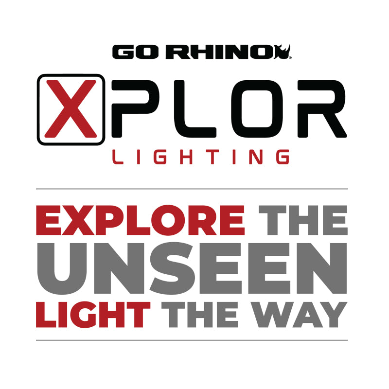 Load image into Gallery viewer, Go Rhino Xplor Bright Series Sgl Row LED Light Bar (Side/Track Mount) 32in. - Blk
