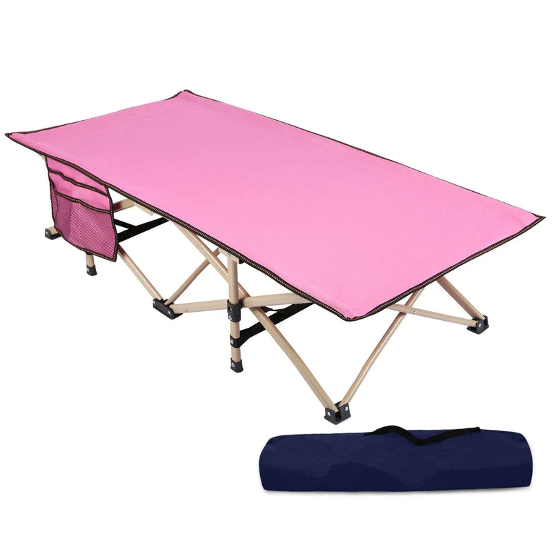 Load image into Gallery viewer, Folding Kids Cot for Sleeping,Blue Pink Navy
