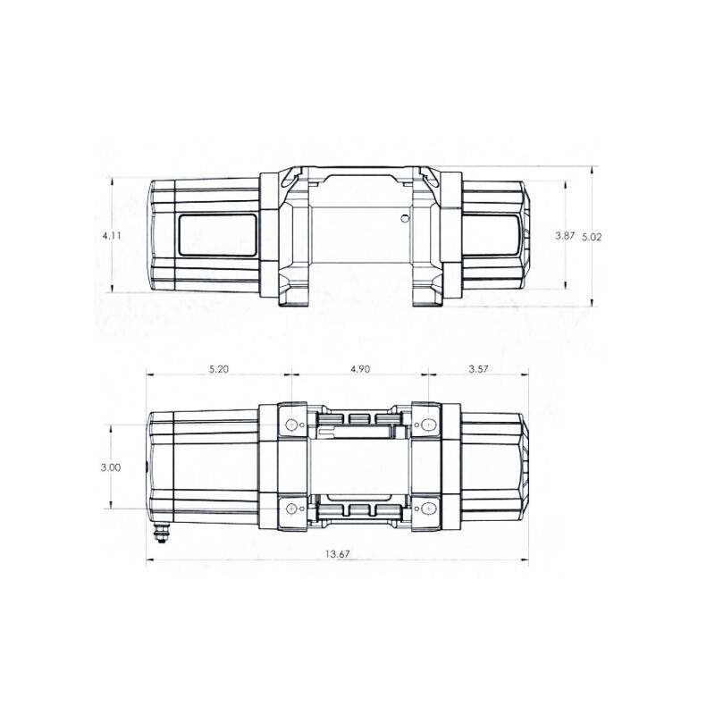 Load image into Gallery viewer, Superwinch 3500 LBS 12V DC 7/32in x 40ft Steel Rope Roller Fairlead SP 35 Winch
