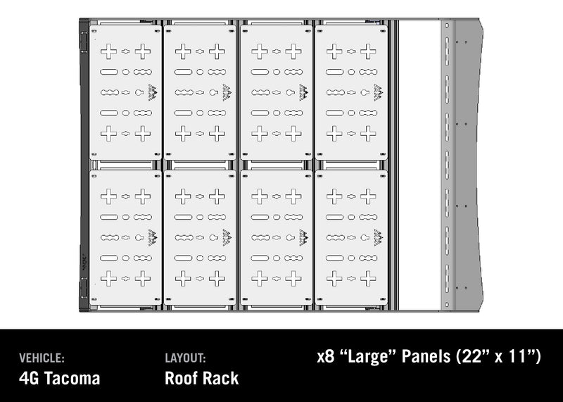 Load image into Gallery viewer, DRIFTR Roof Rack Deck Accessory Panels
