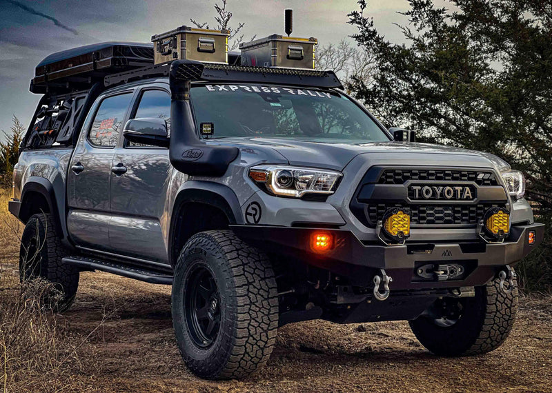 Load image into Gallery viewer, Toyota Tacoma 3rd Gen (2016-2023) Hi-Lite Overland Front Bumper [No Bull Bar]

