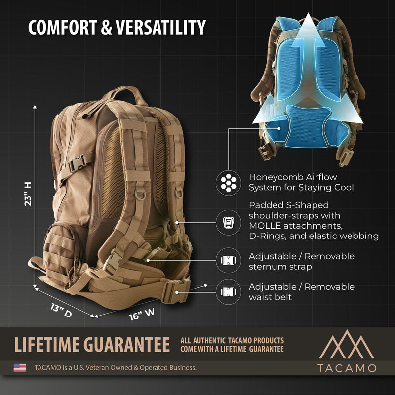 Load image into Gallery viewer, BC50 50L 72-Hour Tactical Backpack
