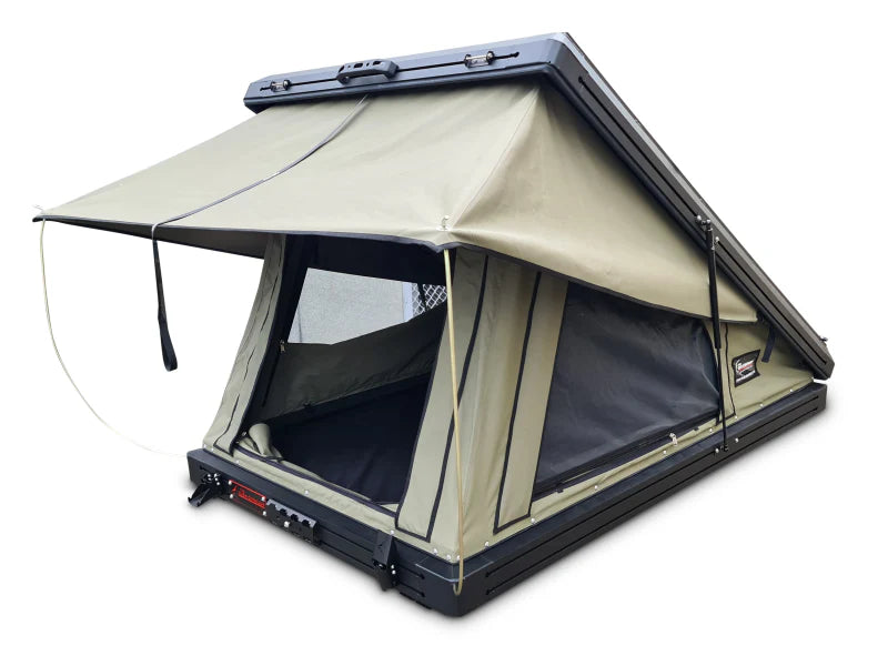 Load image into Gallery viewer, The Bush Company AX27 Clamshell Roof Top Tent
