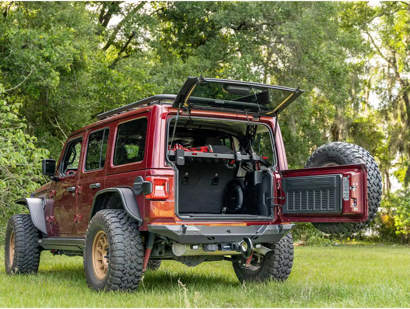 Load image into Gallery viewer, Rugged Ridge 2007-2021 Wrangler JK/JL 4-Door Interior Storage Rack
