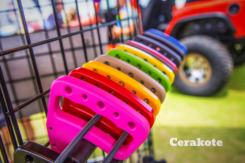 Load image into Gallery viewer, Front Loop Grab Handles for 2007-2018 Jeep Wrangler JK - CMM Offroad
