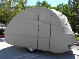 Load image into Gallery viewer, NuCamp TAB 360 CS (Clamshell) Trailer Cover by PahaQue Heavy Duty Weather Proof Protection
