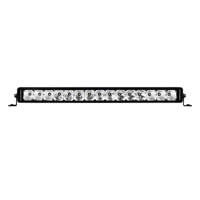 Load image into Gallery viewer, Go Rhino Xplor Bright Series Sgl Row LED Light Bar (Side/Track Mount) 20.5in. - Blk
