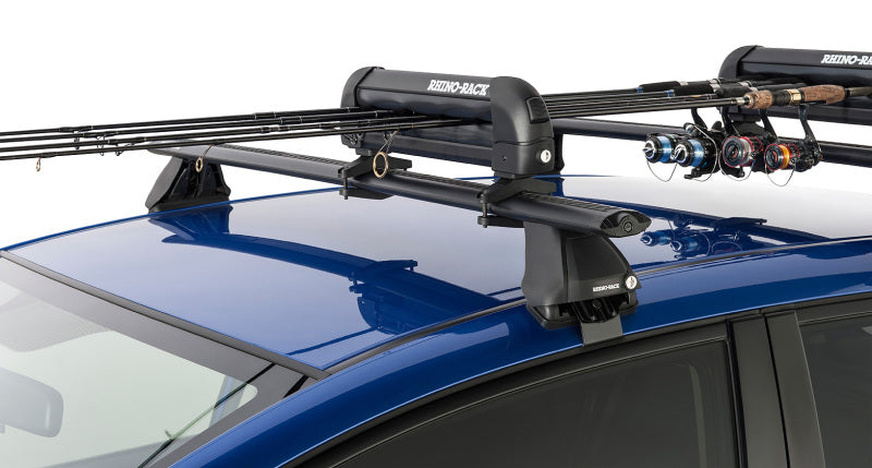 Load image into Gallery viewer, Rhino-Rack Universal Ski/Snowboard Carrier - Fits 3 Pairs of Skis or 2 Snowboards - Black
