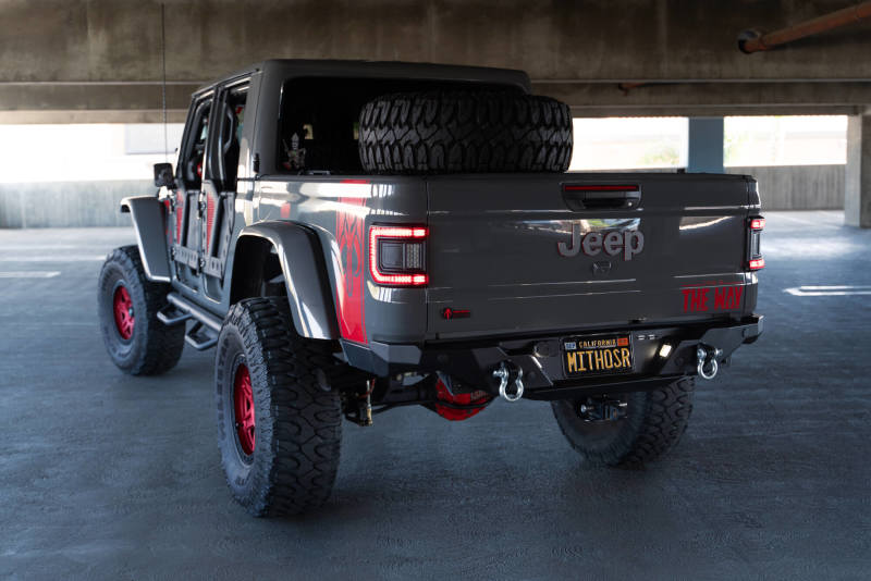 Load image into Gallery viewer, DV8 Offroad 20-23 Jeep Gladiator JT FS-15 Series Rear Bumper
