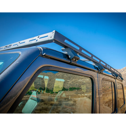 DV8 Offroad 2018-2021 Jeep Wrangler JL 4-Door Roof Rack