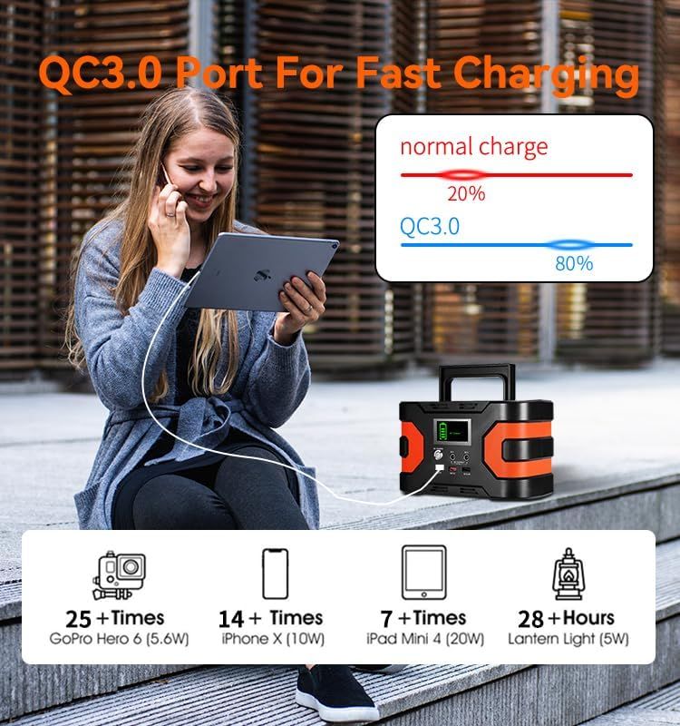 Load image into Gallery viewer, Portable Power Station 200W CPAP Backup Battery for Camping Emergency
