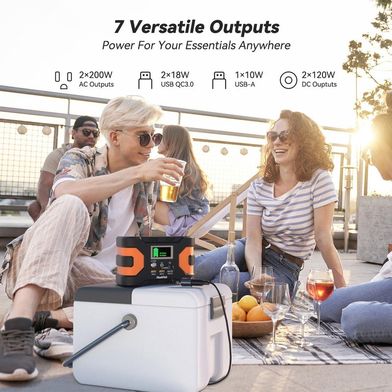 Load image into Gallery viewer, Portable Power Station 200W CPAP Backup Battery for Camping Emergency
