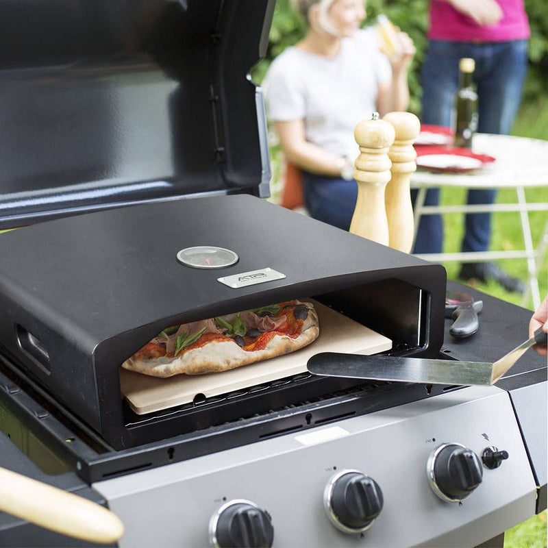 Load image into Gallery viewer, Portable Outdoor Pizza Oven – Gas Stove Top with Stone Included
