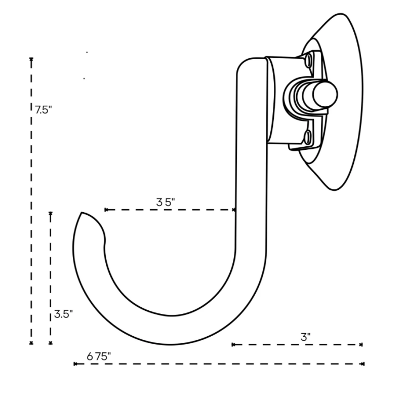 Load image into Gallery viewer, SeaSucker Utility Hook - White
