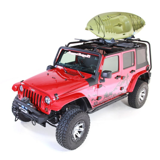 Rugged Ridge Sherpa Roof Rack 2007-2018 Jeep 4-Door Jeep Wrangler