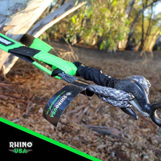 Rhino USA Synthetic Soft Shackle Green